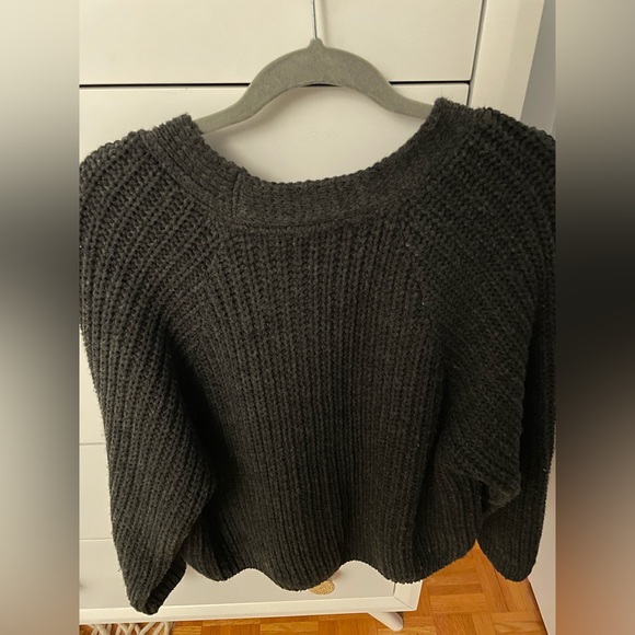 TOPSHOP petite gray cardigan - Picture 2 of 5